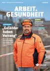 Titelbild Arbeit und Gesundheit DGUV